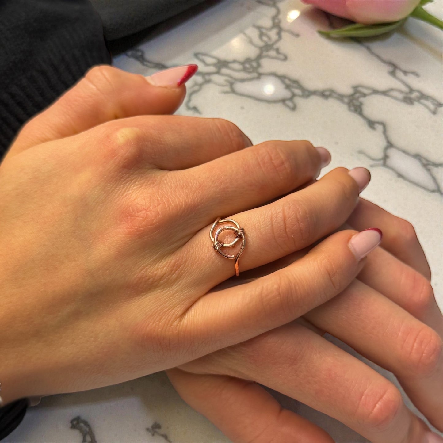 Copper Ring - Connected Loop