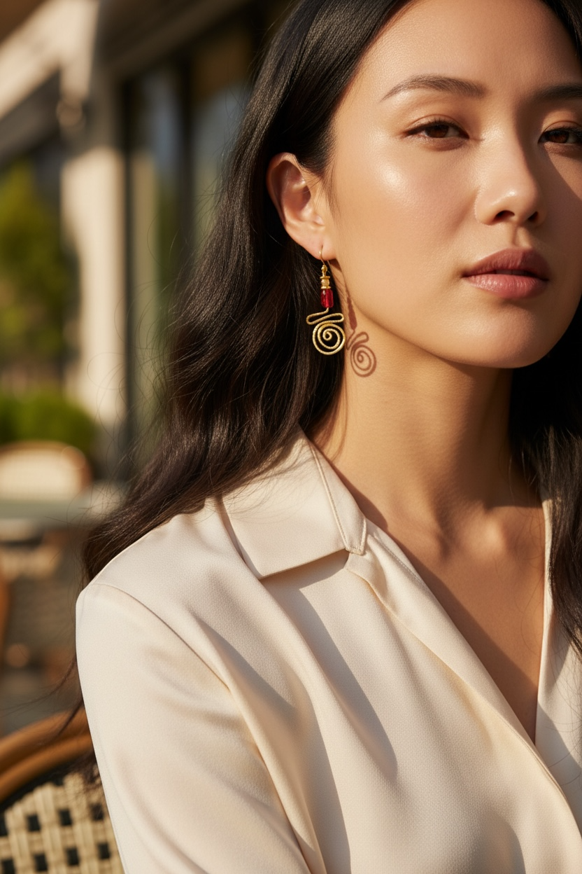 14K Gold Plated Earrings - Chic Lauren